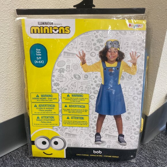 Minion Female Costume Adult Unisex Yellow Despicable Me